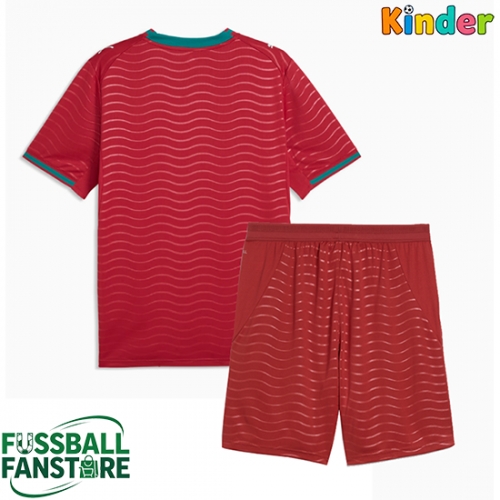 Portugal Replik Heimtrikot Kinder WM 2026 Kurzarm (+ Kurze Hosen)